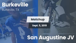 Matchup: Burkeville vs. San Augustine JV 2019
