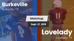 Matchup: Burkeville vs. Lovelady  2019