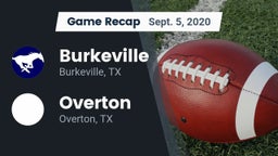 Recap: Burkeville  vs. Overton  2020
