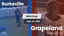 Matchup: Burkeville vs. Grapeland  2020