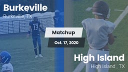 Matchup: Burkeville vs. High Island  2020