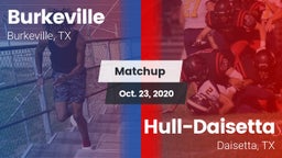 Matchup: Burkeville vs. Hull-Daisetta  2020