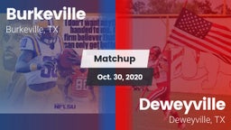 Matchup: Burkeville vs. Deweyville  2020