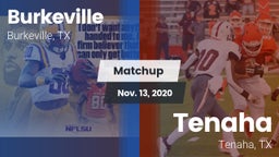 Matchup: Burkeville vs. Tenaha  2020