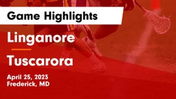 Linganore  vs Tuscarora  Game Highlights - April 25, 2023