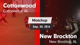 Matchup: Cottonwood vs. New Brockton  2016