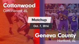 Matchup: Cottonwood vs. Geneva County  2016