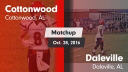 Matchup: Cottonwood vs. Daleville  2016