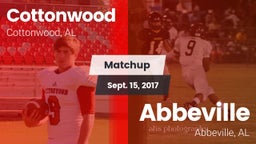 Matchup: Cottonwood vs. Abbeville  2017