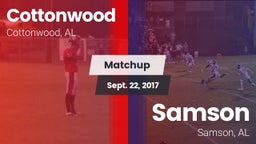 Matchup: Cottonwood vs. Samson  2017