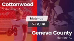 Matchup: Cottonwood vs. Geneva County  2017