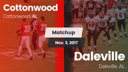 Matchup: Cottonwood vs. Daleville  2017