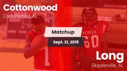 Matchup: Cottonwood vs. Long  2018