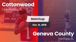 Matchup: Cottonwood vs. Geneva County  2018