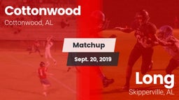 Matchup: Cottonwood vs. Long  2019