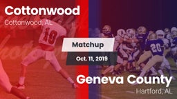 Matchup: Cottonwood vs. Geneva County  2019
