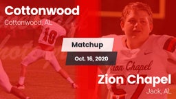 Matchup: Cottonwood vs. Zion Chapel  2020