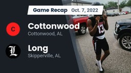Recap: Cottonwood  vs. Long  2022