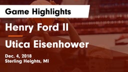 Henry Ford II  vs Utica Eisenhower  Game Highlights - Dec. 4, 2018