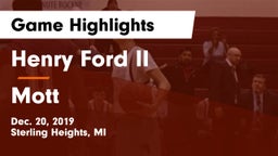 Henry Ford II  vs Mott Game Highlights - Dec. 20, 2019