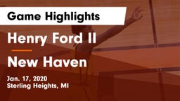 Henry Ford II  vs New Haven  Game Highlights - Jan. 17, 2020