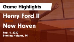 Henry Ford II  vs New Haven  Game Highlights - Feb. 4, 2020