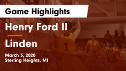 Henry Ford II  vs Linden  Game Highlights - March 3, 2020