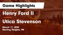 Henry Ford II  vs Utica Stevenson  Game Highlights - March 11, 2020