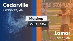 Matchup: Cedarville vs. Lamar  2016