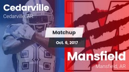 Matchup: Cedarville vs. Mansfield  2017