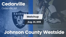 Matchup: Cedarville vs. Johnson County Westside 2018
