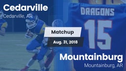 Matchup: Cedarville vs. Mountainburg  2018
