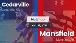 Matchup: Cedarville vs. Mansfield  2018