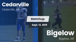 Matchup: Cedarville vs. Bigelow  2019