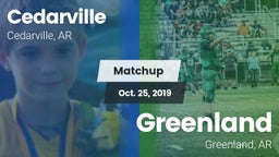 Matchup: Cedarville vs. Greenland  2019