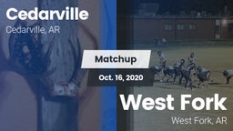 Matchup: Cedarville vs. West Fork  2020