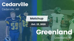 Matchup: Cedarville vs. Greenland  2020