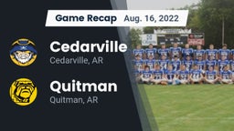 Recap: Cedarville  vs. Quitman  2022