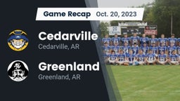 Recap: Cedarville  vs. Greenland  2023
