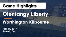 Olentangy Liberty  vs Worthington Kilbourne  Game Highlights - Feb 11, 2017