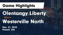 Olentangy Liberty  vs Westerville North  Game Highlights - Dec. 21, 2018