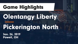 Olentangy Liberty  vs Pickerington North  Game Highlights - Jan. 26, 2019