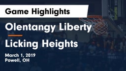 Olentangy Liberty  vs Licking Heights  Game Highlights - March 1, 2019