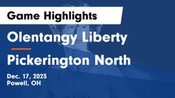 Olentangy Liberty  vs Pickerington North  Game Highlights - Dec. 17, 2023