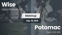 Matchup: Wise vs. Potomac  2016