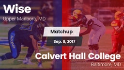 Matchup: Wise HS vs. Calvert Hall College  2017