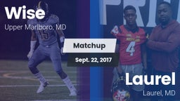 Matchup: Wise HS vs. Laurel  2017