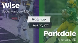 Matchup: Wise HS vs. Parkdale  2017