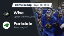 Recap: Wise  vs. Parkdale  2017