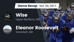 Recap: Wise  vs. Eleanor Roosevelt  2017